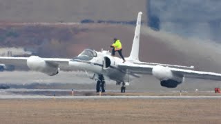 NASA ER2 Landing amp Recovery at Dobbins Air Reserve Base [upl. by Abba]