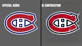 Montreal Canadiens Goal Song but I Asked AI To Continue It [upl. by Jos]