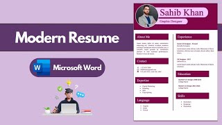 Create Best CV for Free in MS Word Best CV Format Resume Tutorial [upl. by Carter]