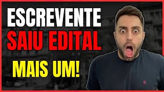 SAIU MAIS UM EDITAL de Escrevente Técnico Judiciário [upl. by Mcgruter609]