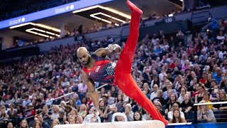 Donnell Whittenburg Pommel Horse 2024 US Olympic Trials Day 2 [upl. by Teleya]