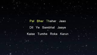 Agar Tum Saath Ho  Tamasha Karaoke Version [upl. by Nelav]