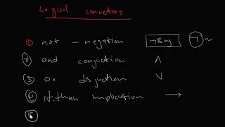 introduction to Logics Logical connectors Negation Conditional Statements Coverse Inverse etc [upl. by Cozza]