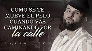 LETRA COQUETA  Carin León Lyric Video [upl. by Alfeus]