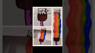 How to draw folding surprise icecream by cvpshortsyoutubeshortssatisfying [upl. by Maudie]