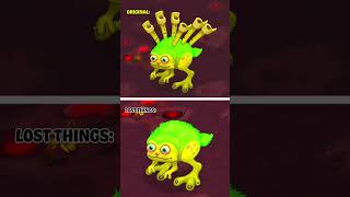 Reedling on Earth Island – Original VS Lost Things Version  My Singing Monsters  MSM Wub [upl. by Merell96]