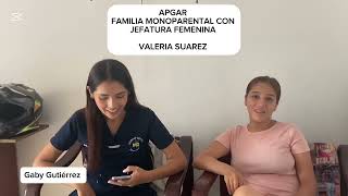 FAMILIA MONOPARENTAL CON JEFATURA FEMENINA  APGAR Y ECOMAPA CESPEDES  GUTIÉRREZ MATEUS [upl. by Yuhas86]