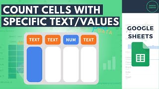 Count Occurrences of Specific StringTextValues in Google Sheets [upl. by Tica308]