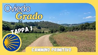 Cammino primitivo tappa 1 da Oviedo a Grado [upl. by Nyre462]