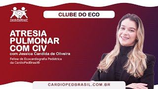 Atresia Pulmonar com CIV [upl. by Jehoash]