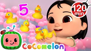 Ceces Little Ducks Count Numbers 🐤  CoComelon Nursery Rhymes and Kids Songs  Animals for Kids [upl. by Hannala272]