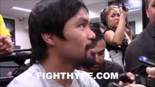 MANNY PACQUIAO TELLS STORY ABOUT HOW HE GOT INTO BOXING AND WON 2 IN FIRST FIGHT [upl. by Swithbert]