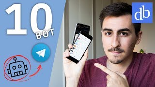 I 10 BOT TELEGRAM PIÙ UTILI DA AVERE Migliori Bot Telegram • Ridble [upl. by Repooc]