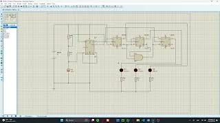 Practica 18 Contadores síncronos ascendente y descendente de 3 hz [upl. by Yniattirb619]