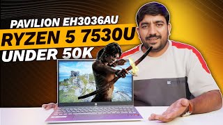 HP Pavilion 15 EH3036AU Thin amp Light Laptop Unboxing 2024 Ryzen 5 7530U Best Laptop Under Rs 50K🔥 [upl. by Morgenthaler]