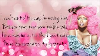 Nicki Minaj  Automatic Lyrics Video [upl. by Diarmuid]