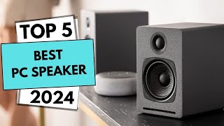 Top 5 Best Pc Speakers of 2024  Best Computer Speakers [upl. by Ayikur357]