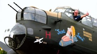 Interior Tour Of Avro Lancaster MKVII NX611 Just Jane [upl. by Iharas293]