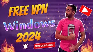 The only Best Free VPN for Windows in 2024 [upl. by Nwahsyt]