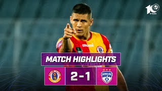 Match Highlights  East Bengal FC 21 Bengaluru FC  MW 21  ISL 202324 [upl. by Enoitna]