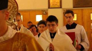 FSSP Ottawa  Pontifical Mass at St Clement 2 [upl. by Augustine]