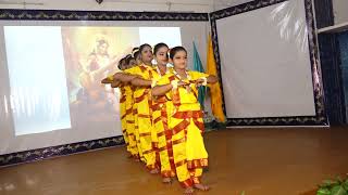 Saraswathi Vandana KIDS  Sanatan High School  Dance Performance  Easy Dance [upl. by Einiffit628]