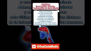 RUBÉOLA – SARAMPIÓN DE TRES DÍAS  OneCuteMedic [upl. by Vitus]