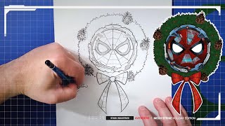 Avengers Mech Strike Draw Holiday SpiderMan Icon [upl. by Indyc]