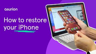 How to restore your iPhone  Asurion [upl. by Lorou]