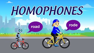 Homophones for Kids  List of Homophones [upl. by Cony]