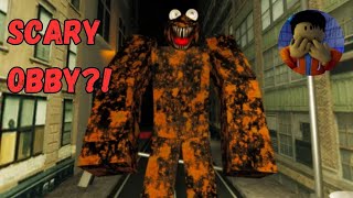 ESCAPE FEAR CITY SCARY OBBY Roblox Gameplay Walkthrough [upl. by Alla]