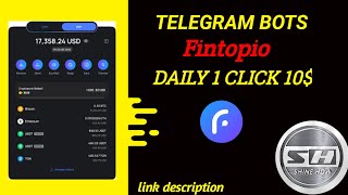 Telegram bots fintopio airdrop  Earn free crypto mining fintopio bots [upl. by Souza]