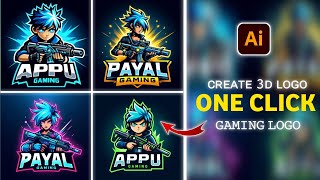 Gaming Logo Kaise Banaye  Gaming Logo Kaise Banaen  How To Create Gaming Logo  Ai Gaming Logo [upl. by Silletram]