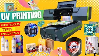 How UV Printer Works  Types and Advantages of UV Printing Machine [upl. by Barty]