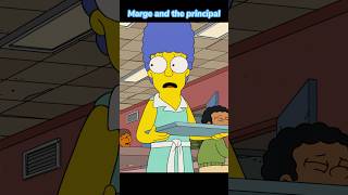 Marge used to prank the principal in middle school Season 33 Episode 19 shorts funny simpsons [upl. by Elockin]