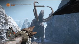 Bloodtusk Mammoth Hunt  Far cray Primal  144Hz game play  4K HD  4050 6GB [upl. by Fanchet]