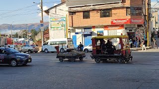 FCCA Autovía 145 llegando a la estación Huancayo [upl. by Nillok881]