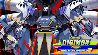 PS1 DIGIMON WORLD 2 Finale  Overlord GAIA CHAOS TOWER [upl. by Naitsirt]