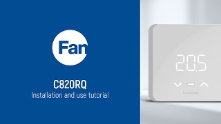 Fantini Cosmi C820RQ  Installation and use tutorial [upl. by Noraj]