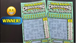 PROFIT SESSION⚠️ 25 CROSSWORD SCRATCH OFFS [upl. by Nylatsyrc]