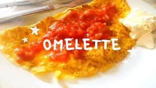 OMELETTE DE JAMON Y QUESO FACIL DE PREPARAR I ROSALVA HOME [upl. by Artenra]