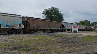 WSOR L591 west  WI 33 in Horicon  072824 [upl. by Gona]