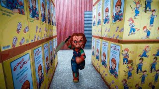 Fuga dalla fabbrica di giochi di Chucky [upl. by Ecitnirp]