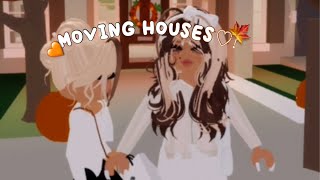 Club Roblox family ep 6 moving houses ft LINA [upl. by Gower]