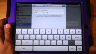 How to set up iCloud on iPad [upl. by Sihunn]