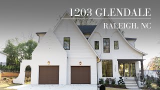 1203 Glendale  Raleigh NC  Luxury Custom Home Virtual Tour [upl. by Coralyn]