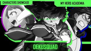 My Hero Academia quotDekusquadquot Characters Showcase [upl. by Elleval]