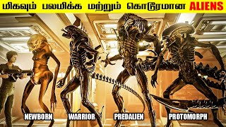 Top 9 Strongest amp Most Powerful Xenomorph Alien Types in Tamil  Savage Point [upl. by Anaher65]