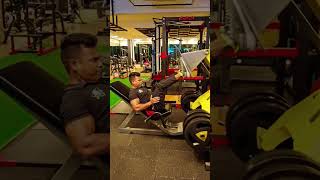 leg 🔥workout 🔥at gym 350kg [upl. by Orfinger]