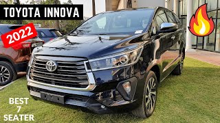 2022 Toyota Innova Crysta 7 Seater Premium MPV  Price Latest Features New Interiors  Innova Z [upl. by Elidad]